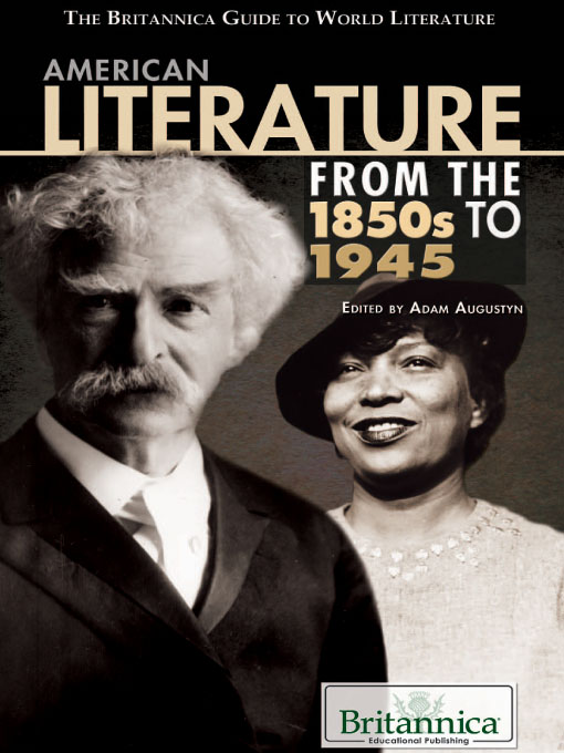 Title details for American Literature from the 1850s to 1945 by Adam Augustyn - Available